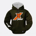 buzo canguro xpeed x verde musgo