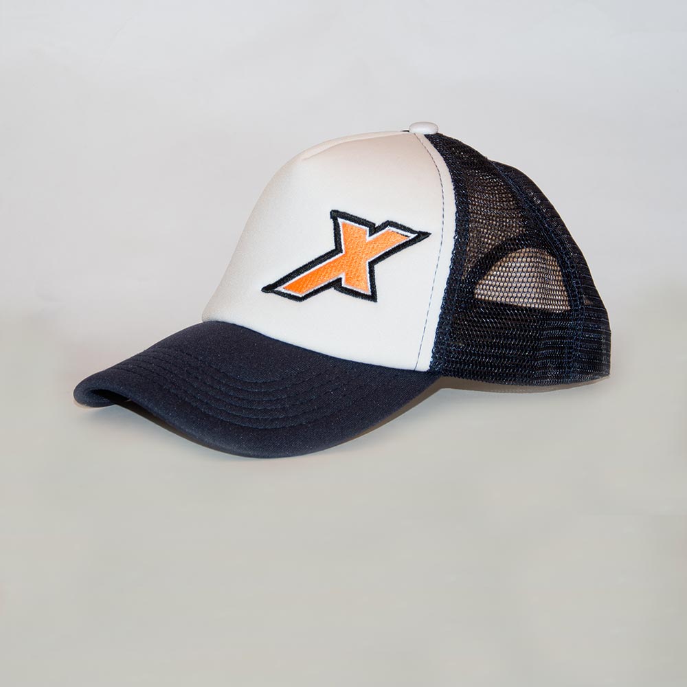 Xpeed gorra trucker azul y blanca cap