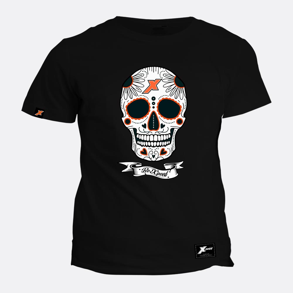 Remera Xpeed Xkull negra